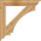 Ekena Millwork Imperial Traditional Rough Sawn Bracket, Western Red Cedar, 6"W x 44"D x 44"H BKT06X44X44IMP01RWR - alternate 4